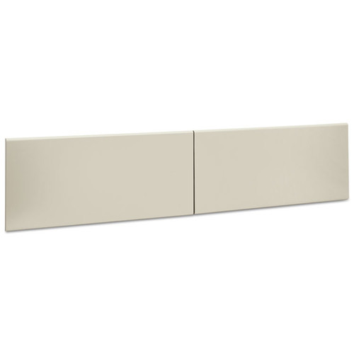 38000 Series Hutch Flipper Doors For 72"w Open Shelf, 36w x 15h, Light Gray [SKU: HON387215LQ]