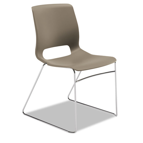 Motivate High-Density Stacking Chair, Supports 300 lb, 17.75" Seat Height, Shadow Seat, Shadow Back, Chrome Base, 4/Carton [SKU: HONMS101SD]