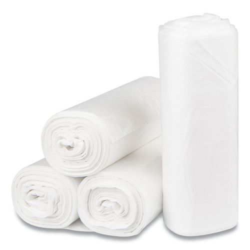 Low-Density Commercial Can Liners, 45 gal, 0.8 mil, 40" x 46", Natural, 25 Bags/Roll, 4 Rolls/Carton [SKU: IBSWSL4046XHN]