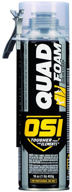 OSI Quad 1927125 Foam Sealant, Tan, 16 oz [SKU: ORG8976318]