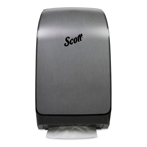 Mod* Scottfold* Towel Dispenser, 10.6 x 5.48 x 18.79, Brushed Metallic [SKU: KCC39712]