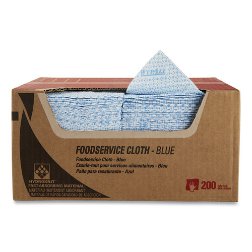 Foodservice Cloths, 12.5 x 23.5, Blue, 200/Carton [SKU: KCC51636]
