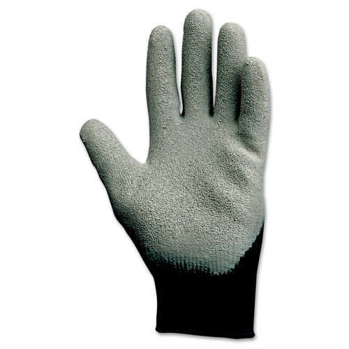 G40 Latex Coated Poly-Cotton Gloves, 250 mm Length, Large/Size 9, Gray, 12 Pairs [SKU: KCC97272]