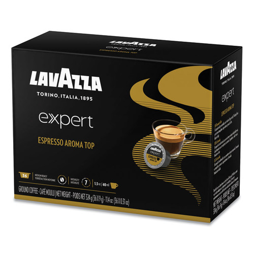 Expert Capsules, Espresso Aroma Top, 0.31 oz, 36/Box [SKU: LAV2261]