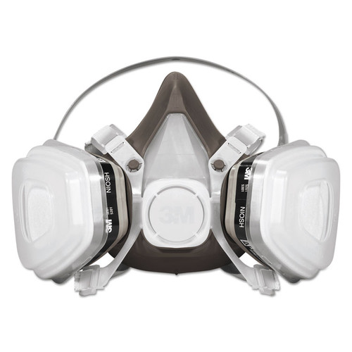 Half Facepiece Disposable Respirator Assembly, Large [SKU: MMM53P71]