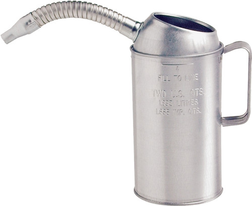 Lubrimatic 75-441GS Measure Can, 1 qt Capacity, Galvanized [SKU: ORG6193163]