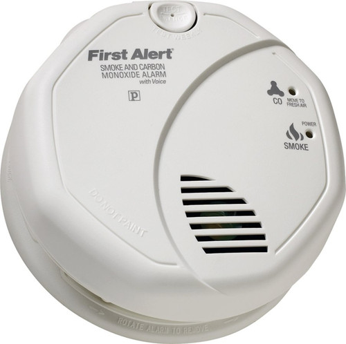 FIRST ALERT SC7010BV Carbon Monoxide Alarm, 10 ft, 85 dB, Alarm: Audible, Electrochemical, Photoelectric Sensor [SKU: ORG0653113]