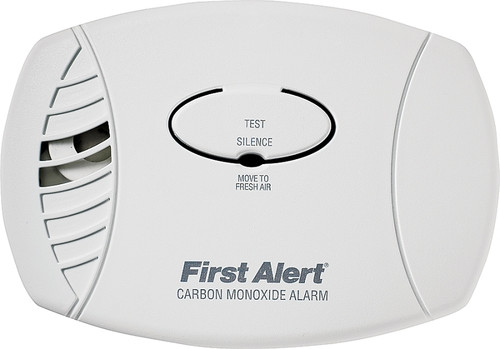 FIRST ALERT 1039730 Carbon Monoxide Alarm, 85 dB, Alarm: Audible Beep, Electrochemical Sensor, White [SKU: ORG8577272]