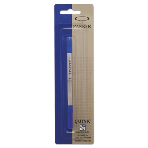Refill for Parker Roller Ball Pens, Medium Conical Tip, Blue Ink [SKU: PAR1950324]