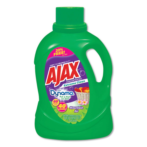Laundry Detergent Liquid, Extreme Clean, Mountain Air Scent, 40 Loads, 60 oz Bottle, 6/Carton [SKU: PBCAJAXX36]