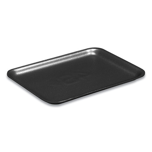Supermarket Tray,#4PZ, 9.25 x 7.25 x 1.38, Black, Foam, 400/Carton [SKU: PCT51P904PZ]