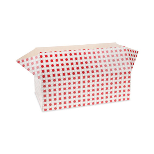 Paperboard Box, Medium Dinner Box, 9 x 5 x 4.5, Basketweave, Paper, 400/Carton [SKU: PCTDDNRBW]
