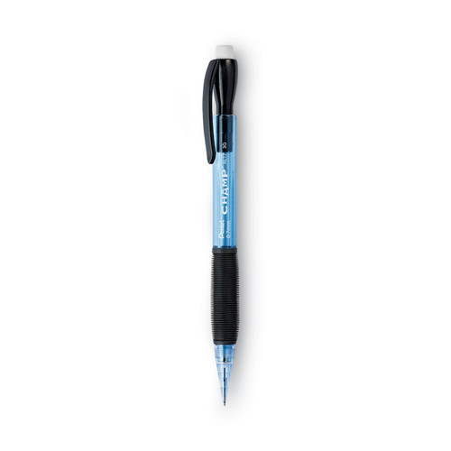 Champ Mechanical Pencil, 0.7 mm, HB (#2.5), Black Lead, Blue Barrel, Dozen [SKU: PENAL17C]