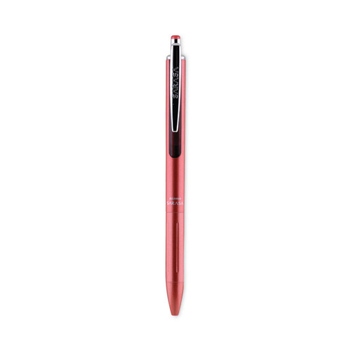 EnerGel RTX Gel Pen, Retractable, Medium 0.7 mm, Black Ink, Red/White/Blue Barrel, 5/Pack [SKU: PENBL77USABP5A]