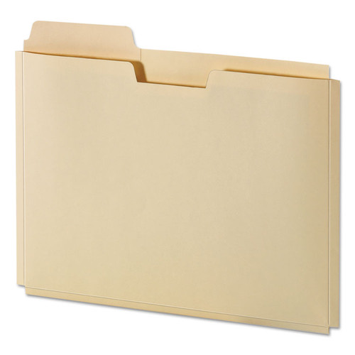 File Folder Pocket, 0.75" Expansion, Letter Size, Manila, 10/Pack [SKU: PFXFP153L10]