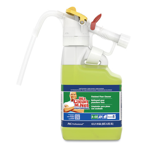 Dilute 2 Go, Mr Clean Finished Floor Cleaner, Lemon Scent, 4.5 L Jug, 1/Carton [SKU: PGC72000]