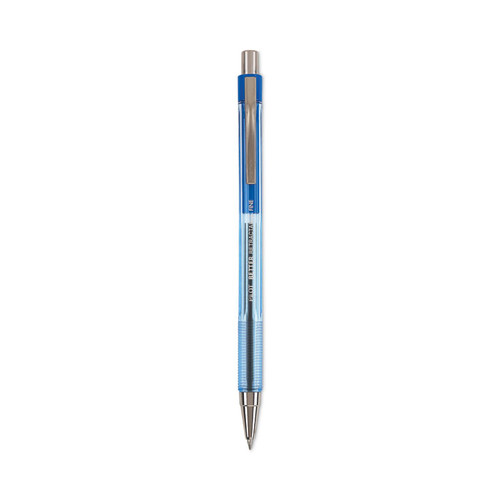 Better Ballpoint Pen, Retractable, Fine 0.7 mm, Blue Ink, Translucent Blue Barrel, Dozen [SKU: PIL30001]