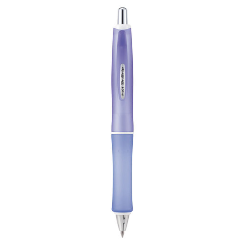 Dr. Grip Frosted Advanced Ink Ballpoint Pen, Retractable, Medium 1 mm, Black Ink, Purple Barrel [SKU: PIL36250]