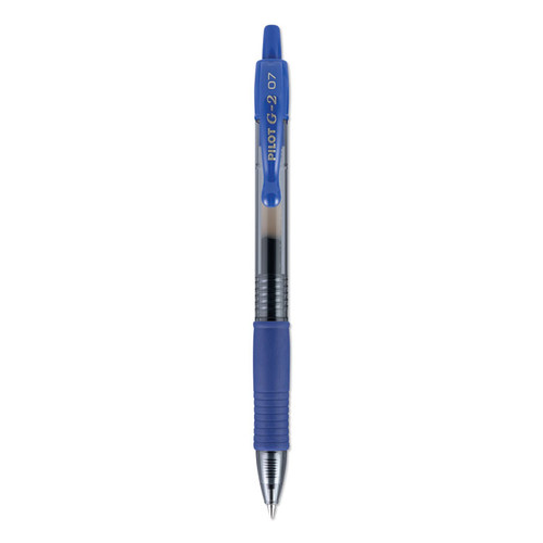 G2 Premium Gel Pen Convenience Pack, Retractable, Fine 0.7 mm, Blue Ink, Blue Barrel, 36/Pack [SKU: PIL84066]