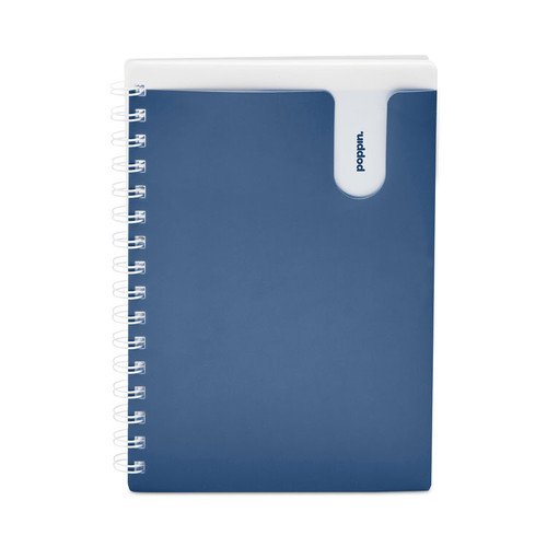 Medium Pocket Notebook, 1 Subject, Medium/College Rule, Blue/White Cover, 8.5 x 6, 80 Sheets [SKU: PPJ108263]