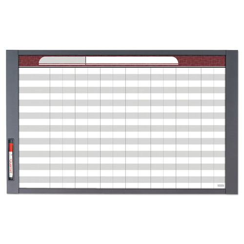 InView Custom Whiteboard, 48 x 36, Graphite Frame [SKU: QRT72981]