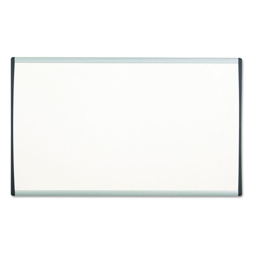 Magnetic Dry-Erase Board, Steel, 11 x 14, White Surface, Silver Aluminum Frame [SKU: QRTARC1411]