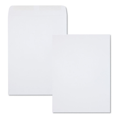 Catalog Envelope, 28 lb Bond Weight Kraft, #10 1/2, Square Flap, Gummed Closure, 9 x 12, Executive Gray, 250/Box [SKU: QUA41487]
