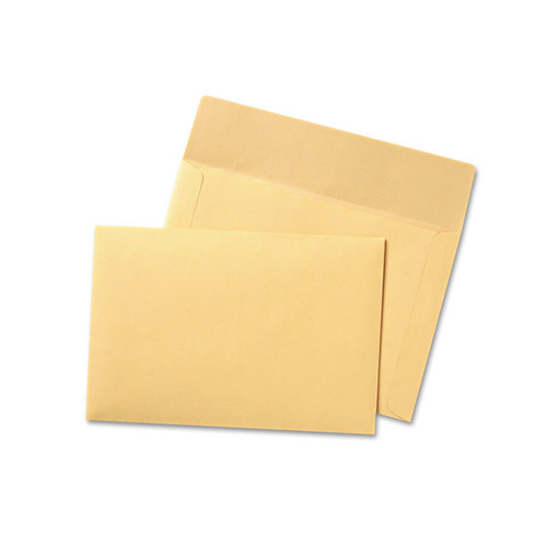 Filing Envelopes, Letter Size, Cameo Buff, 100/Box [SKU: QUA89604]