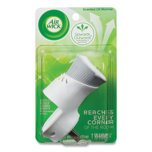 Scented Oil Warmer, 1.75" x 2.69" x 3.63", White/Gray, 6/Carton [SKU: RAC78046]