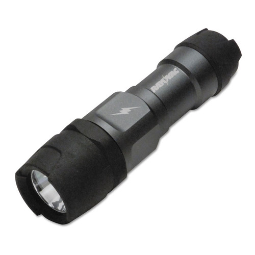 Virtually Indestructible LED Flashlight, 3 AAA Batteries (Included), Black [SKU: RAYDIY3AAABE]