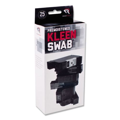 KleenSwabs Printer Cleaner Swabs, 25/Box [SKU: REARR1245]