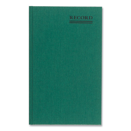 Emerald Series Account Book, Green Cover, 12.25 x 7.25 Sheets, 150 Sheets/Book [SKU: RED56111]