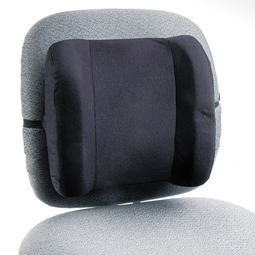 Remedease High Profile Backrest, 12.75 x 4 x 13, Black [SKU: SAF71491]