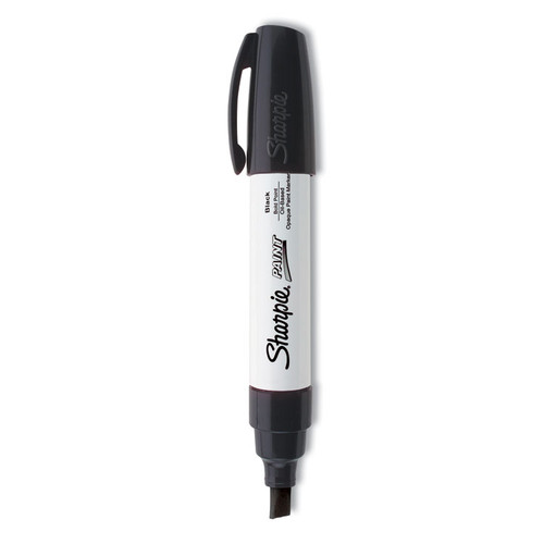 Permanent Paint Marker, Extra-Broad Chisel Tip, Black [SKU: SAN35564]