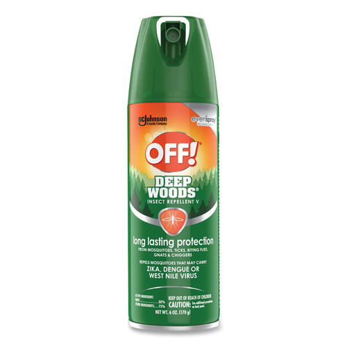 Deep Woods Insect Repellent, 6 oz Aerosol Spray [SKU: SJN333242EA]