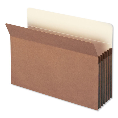Redrope Drop Front File Pockets, 5.25" Expansion, Legal Size, Redrope, 10/Box [SKU: SMD74234]