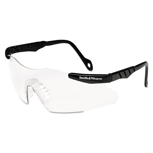 Magnum 3G Safety Eyewear, Black Frame, Clear Lens [SKU: SMW19799]