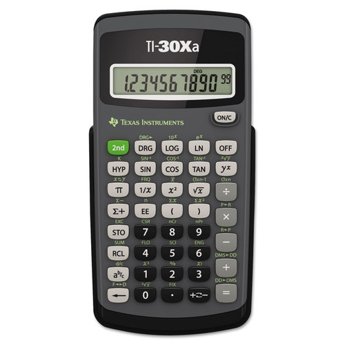 TI-30Xa Scientific Calculator, 10-Digit LCD [SKU: TEXTI30XA]