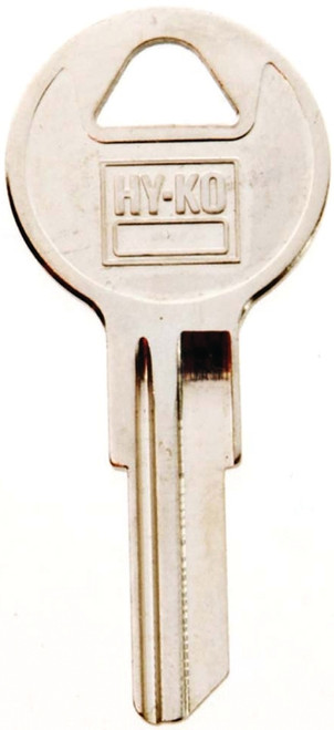 HY-KO 11010IN8 Key Blank, Brass, Nickel, For: ILCO Cabinet, House Locks and Padlocks [SKU: ORG1670561]