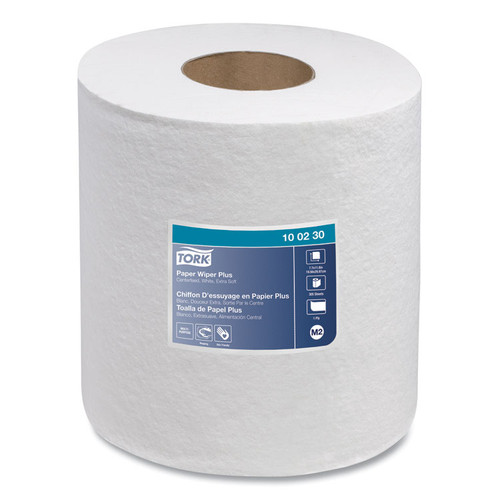 Centerfeed Paper Wiper, 1-Ply, 7.7 x 11.8, White, 305/Roll, 6/Carton [SKU: TRK100230]