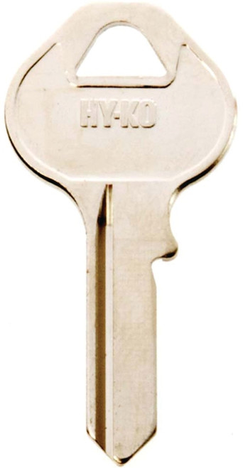 HY-KO 11010M11 Key Blank, Brass, Nickel, For: Master Locks and Padlocks [SKU: ORG7734270]
