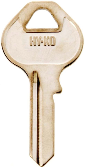 HY-KO 11010M16 Key Blank, Brass, Nickel, For: Master Locks and Padlocks [SKU: ORG0432997]
