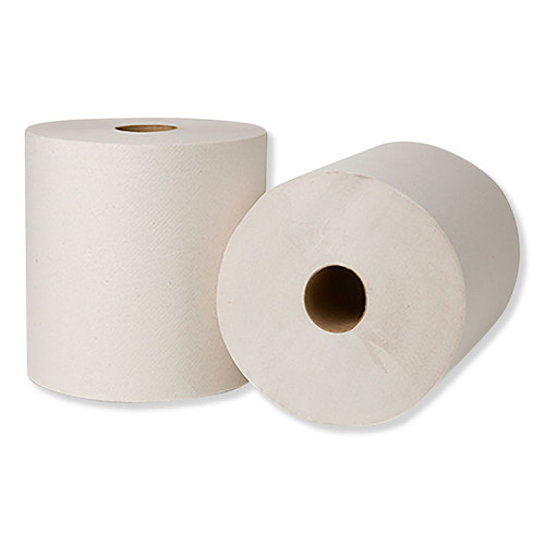 Hardwound Roll Towels, 7.88" x 800 ft, Natural White, 6 Rolls/Carton [SKU: TRK218004]