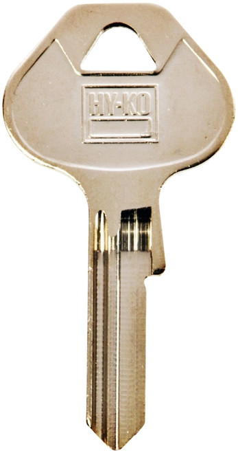 HY-KO 11010M60 Key Blank, Brass, Nickel, For: Master Locks and Padlocks [SKU: ORG0156976]