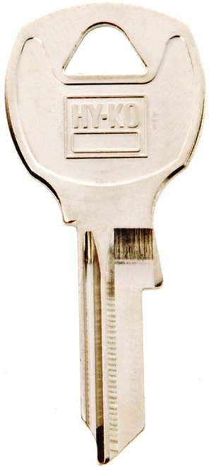 HY-KO 11010NA14 Key Blank, Brass, Nickel, For: National Cabinet, House Locks and Padlocks [SKU: ORG5771159]