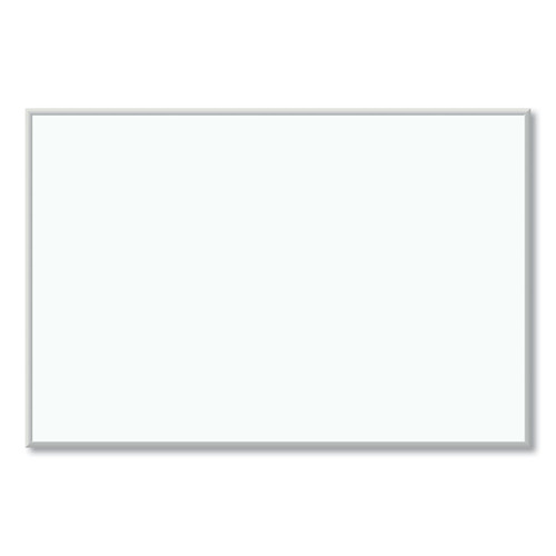 Melamine Dry Erase Board, 72 x 48, White Surface, Silver Frame [SKU: UBR033U0001]