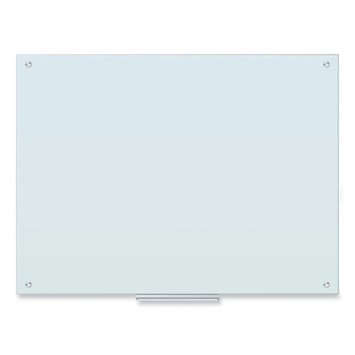 Glass Dry Erase Board, 47 x 35, White Surface [SKU: UBR2299U0001]