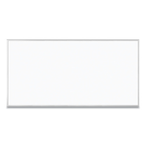 Magnetic Dry Erase Board with Aluminum Frame, 96 x 48, White Surface, Silver Frame [SKU: UBR2891U0001]