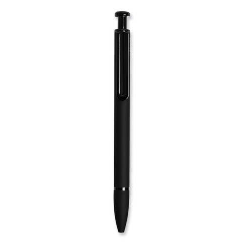 Monterey Ballpoint Pen, Medium 1 mm, Black Ink, Black Barrel, Dozen [SKU: UBR3786U0124]