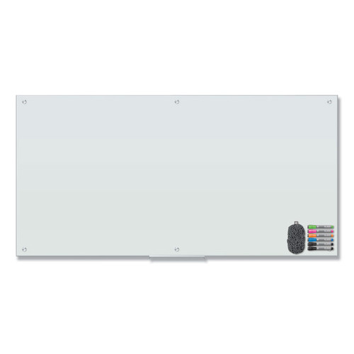 Magnetic Glass Dry Erase Board Value Pack, 72 x 36, White [SKU: UBR3973U0001]